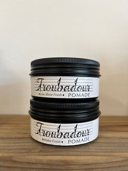 Troubadour Hair Pomade (matte or low shine)