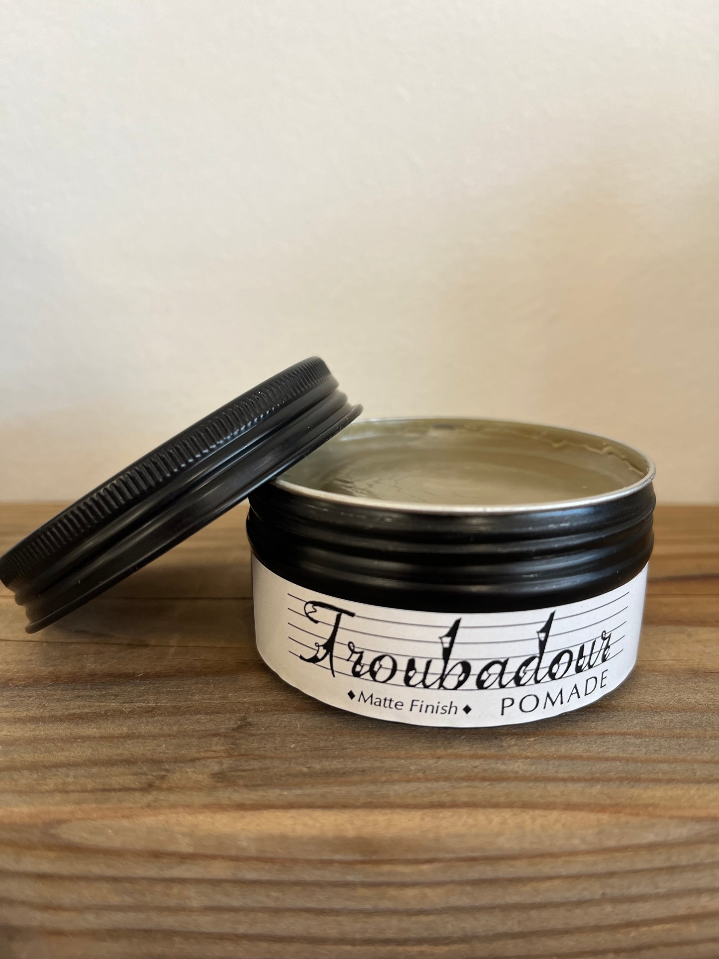 Troubadour Hair Pomade (matte or low shine)