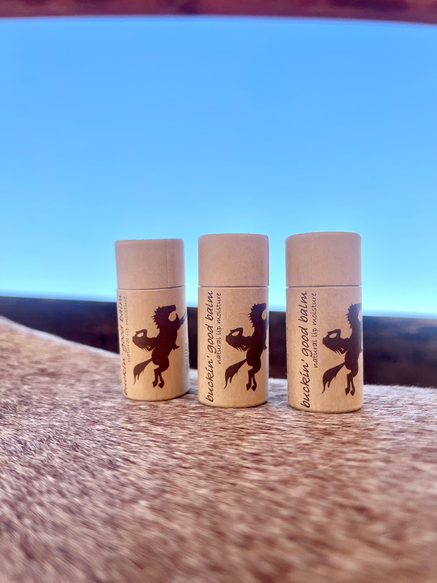 buckin' good lip balms (peppermint or vanilla)